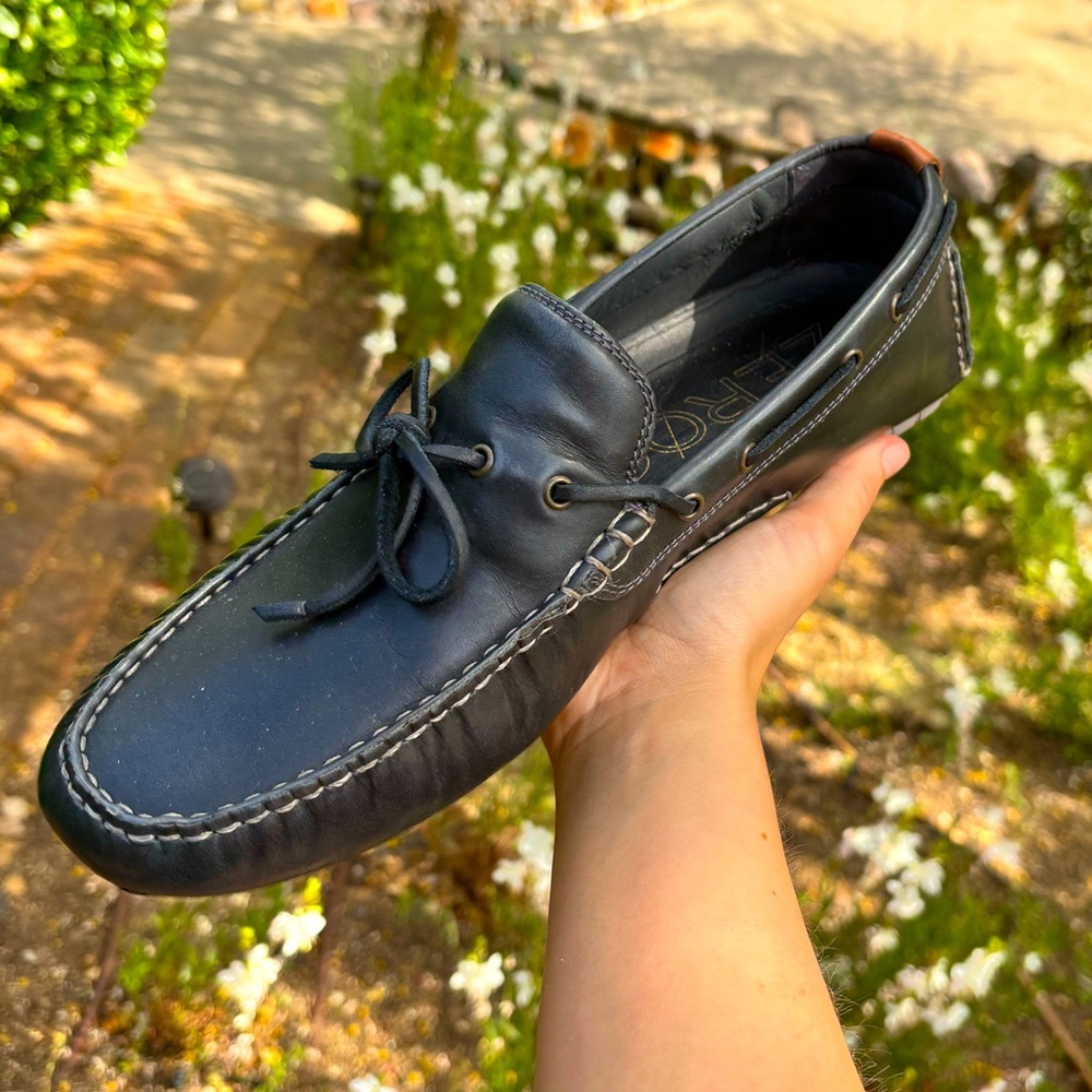 PRISTINE condition😏 Cole HAAN charcoal men’s loafers 🥵❣️